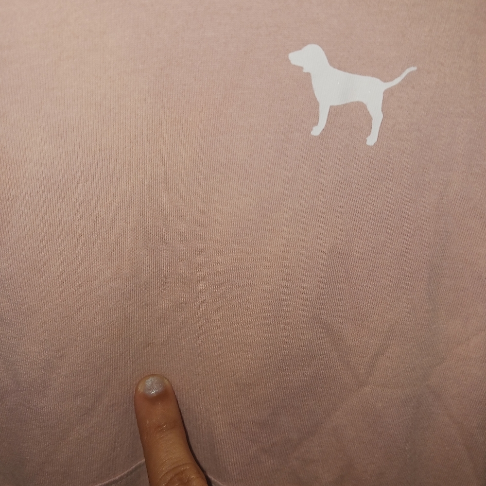 PINK Victoria's Secret Women doggie mesh long sleeve shirt - Picture 7 of 7